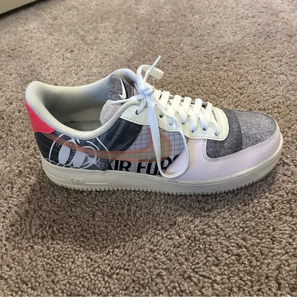 Nike Air Force 1 ’07 Low Premium 2 Zine Multicolor Men’s Size 10.5 - Picture 13 of 16